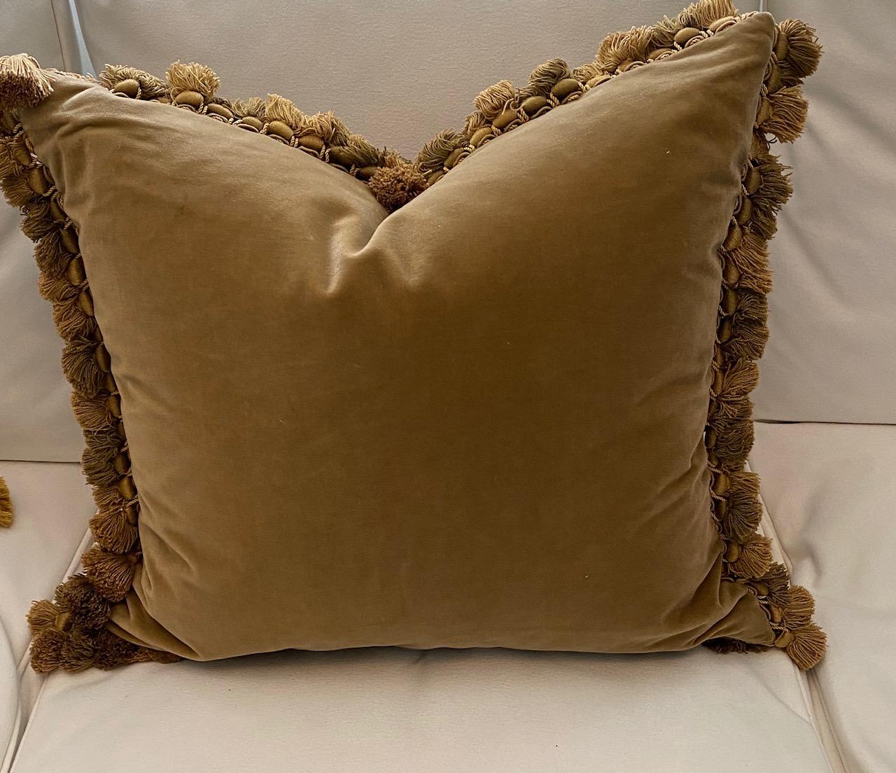 Francese Cuscino con arazzo Aubusson in vendita