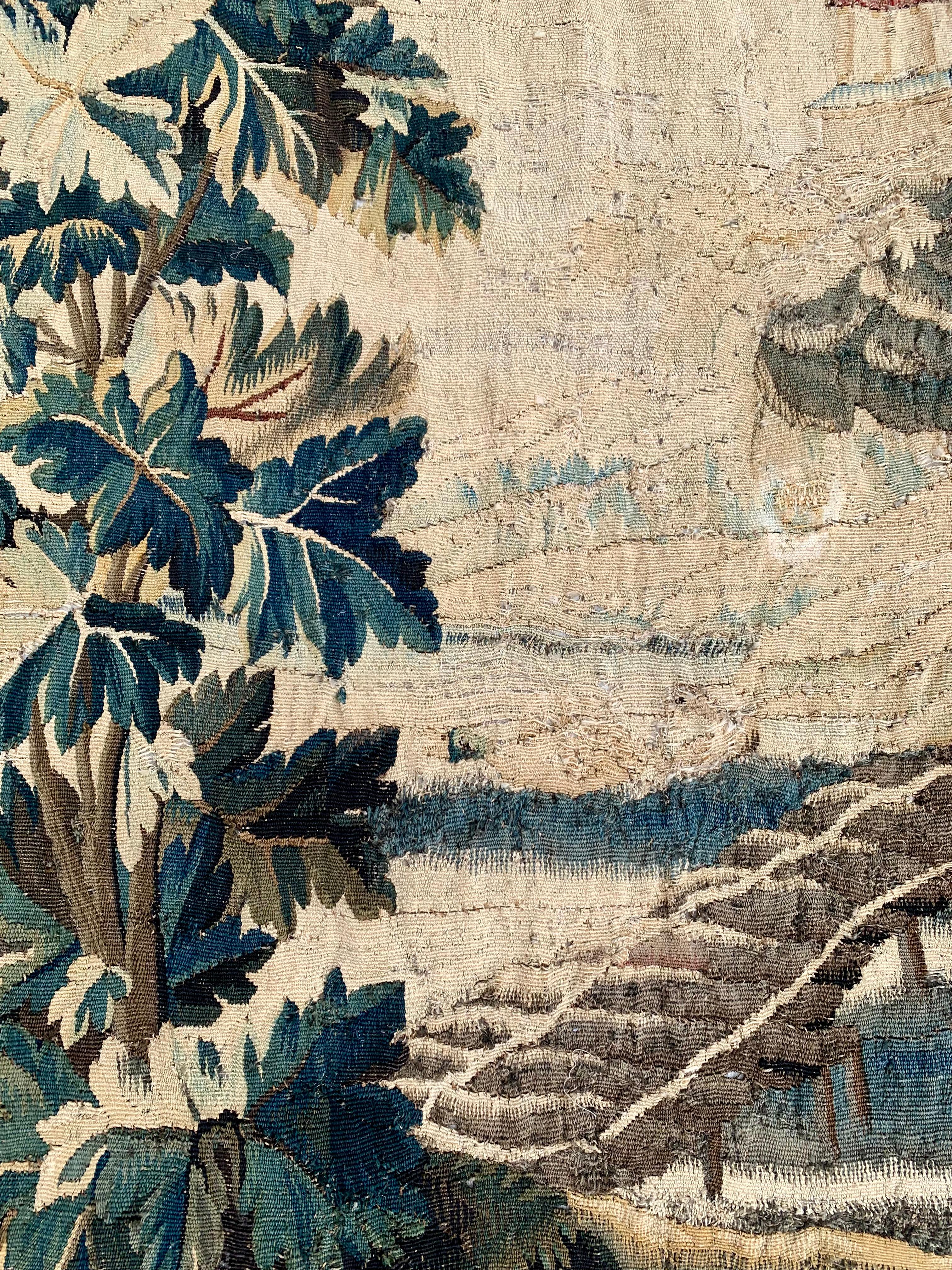 18th Century and Earlier Aubusson Tapestry For Sale