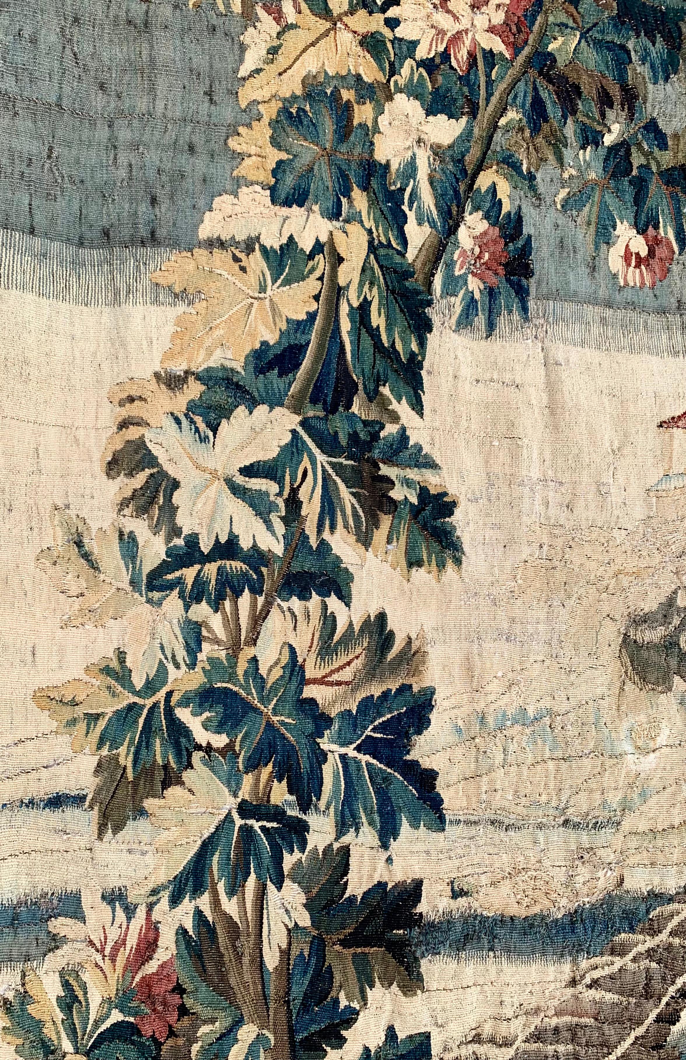 Aubusson Wandteppich (Wolle) im Angebot