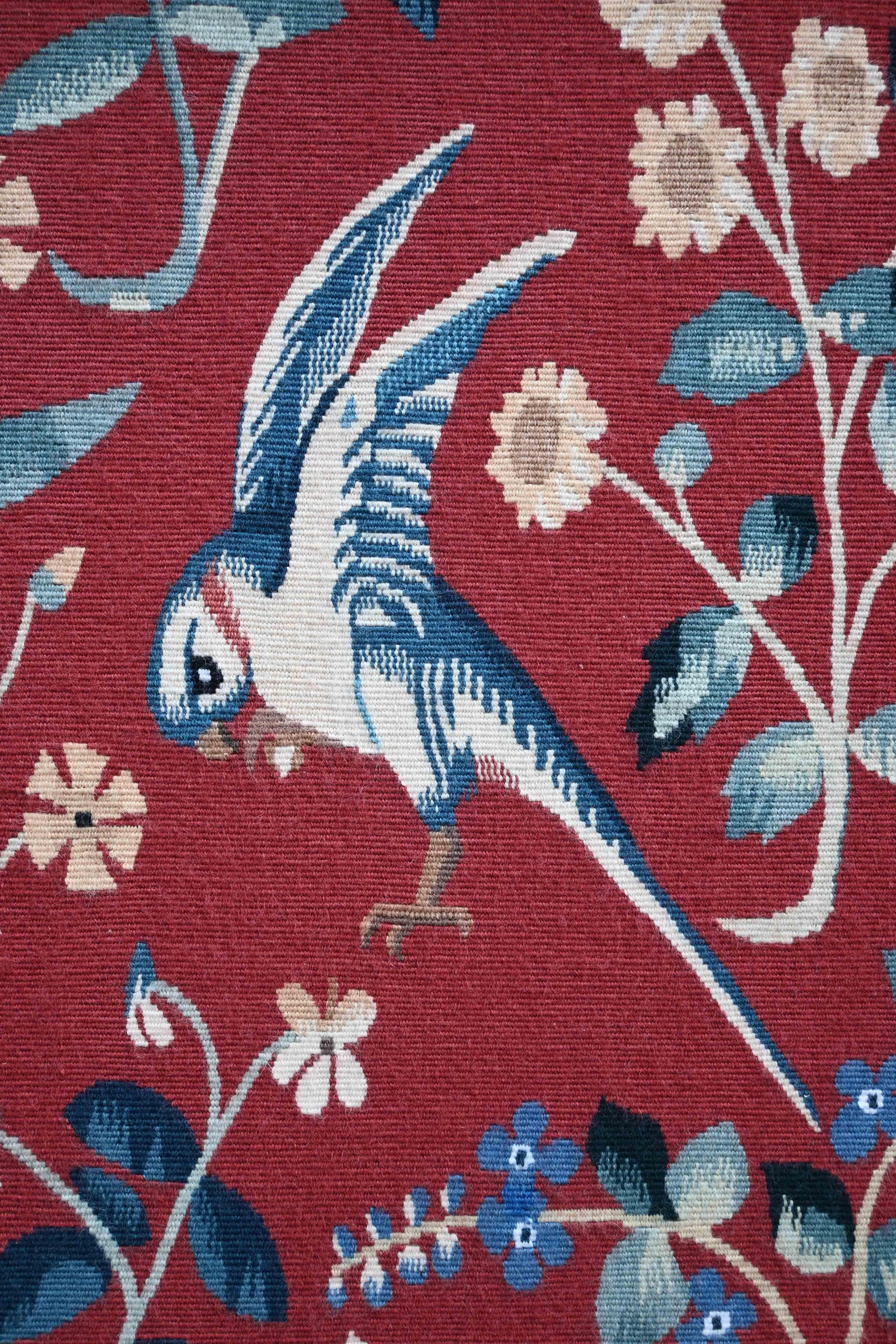 Aubusson Manufaktur
Epoche: 20. Jahrhundert
Zustand: Perfekter Zustand
MATERIAL: Wandteppich
Breite: 56 cm
Höhe: 70 cm
Tiefe: 3 cm

Dieses prächtige Wandteppich-Gemälde aus dem Ende des 19. und Anfang des 20. Jahrhunderts wurde von unseren Experten