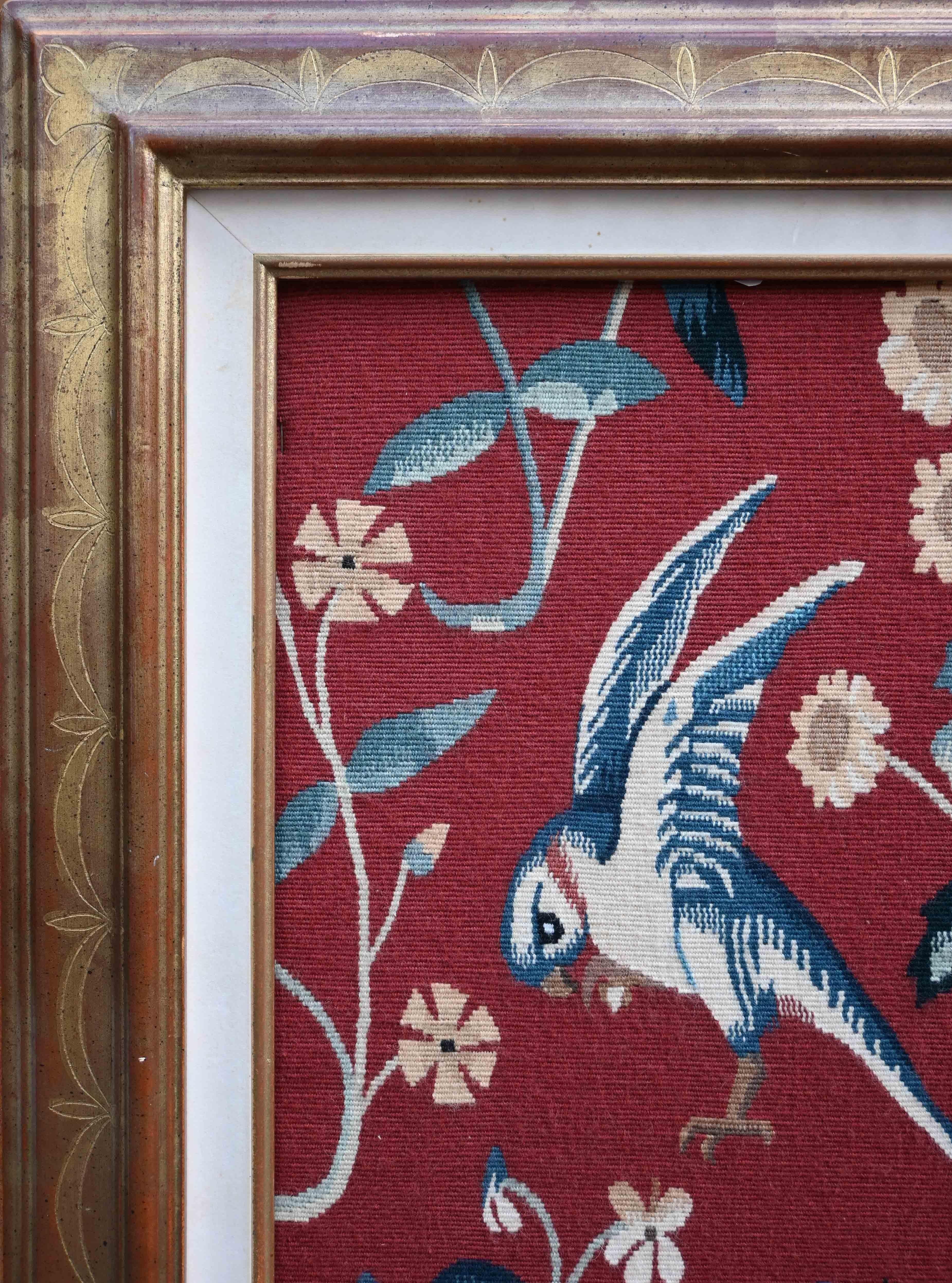 Aubusson-Wandteppich Gerahmt von der C.D.A.-Werkstatt. Aujoux - Nr. 1554 (Wolle) im Angebot