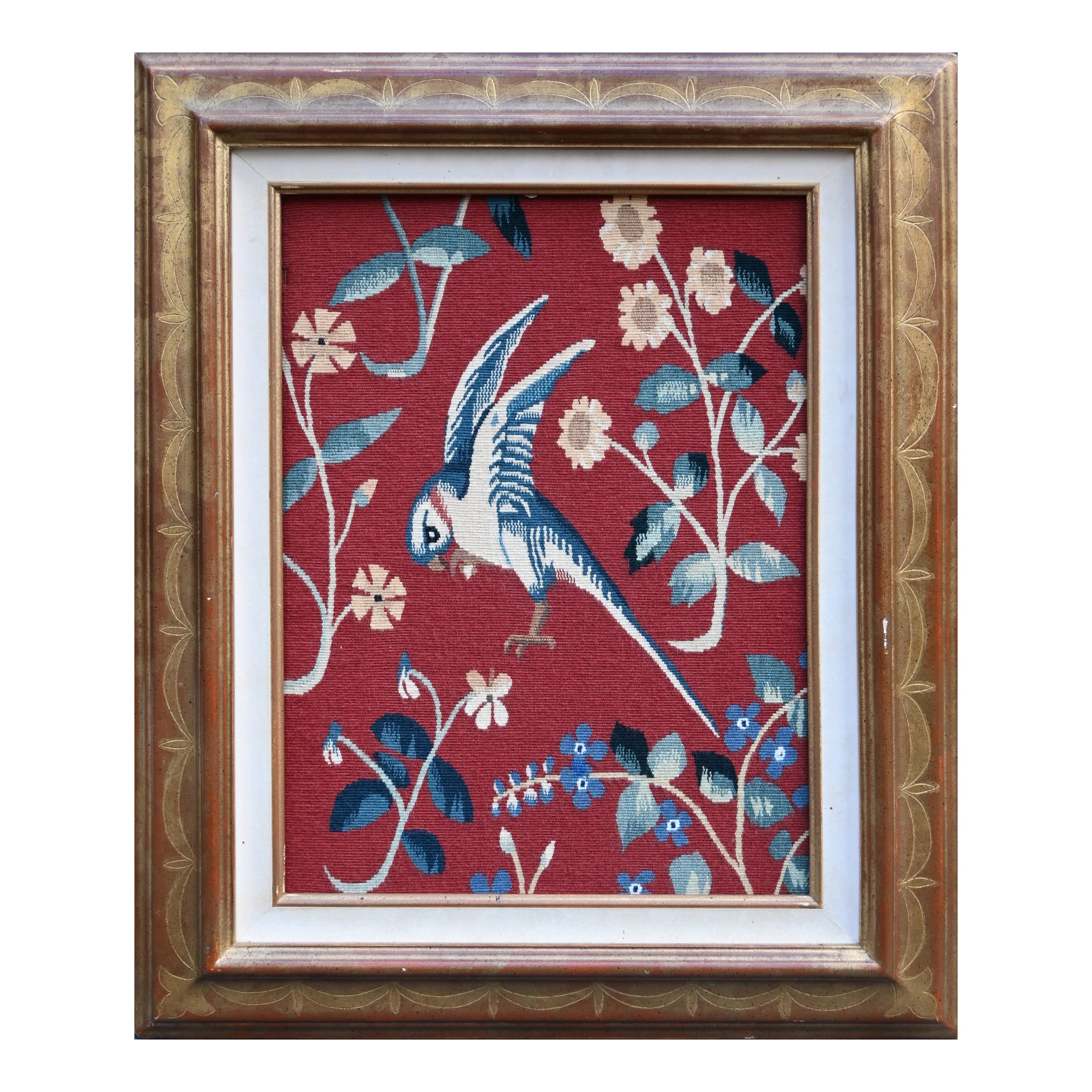 Aubusson-Wandteppich Gerahmt von der C.D.A.-Werkstatt. Aujoux - Nr. 1554