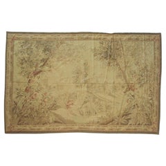 Tapiz de Aubusson francés, hecho a mano en lana y algodón Tamaño 310 x 210 cm.