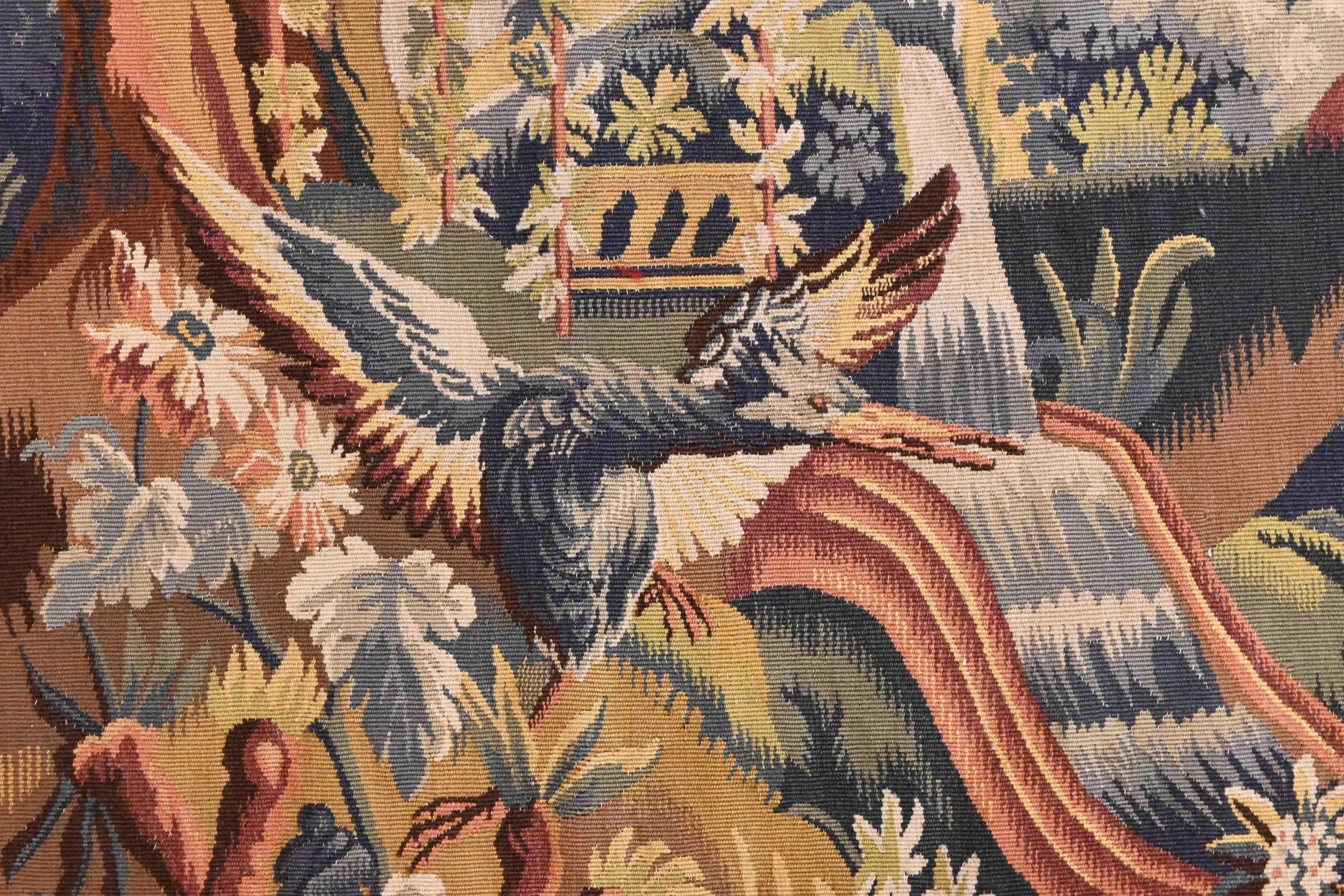 Laine Tapisserie d'Aubusson du 19ème siècle - N° 1240 en vente