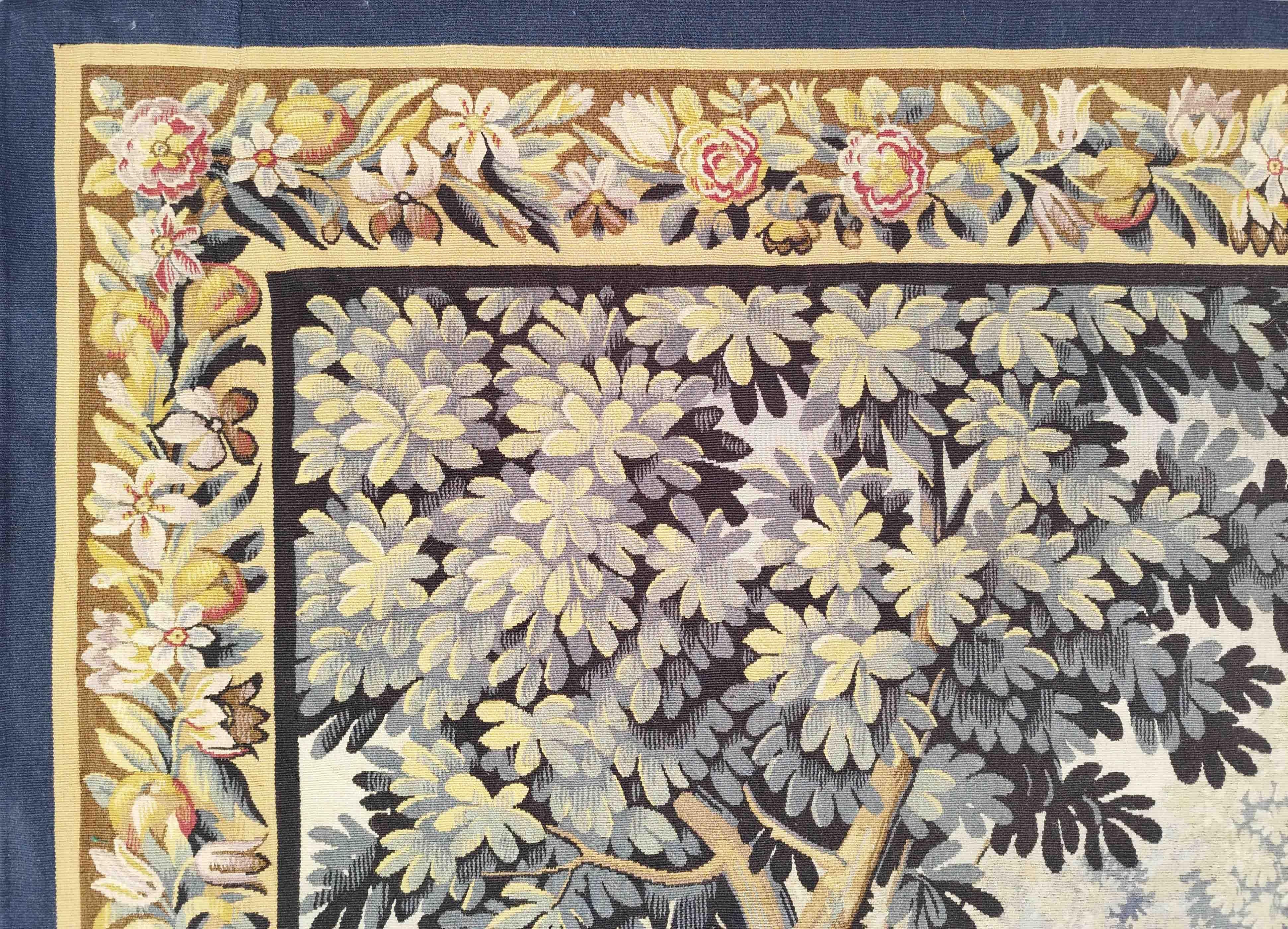 French Aubusson Tapestry from the 19th Century, N°1237