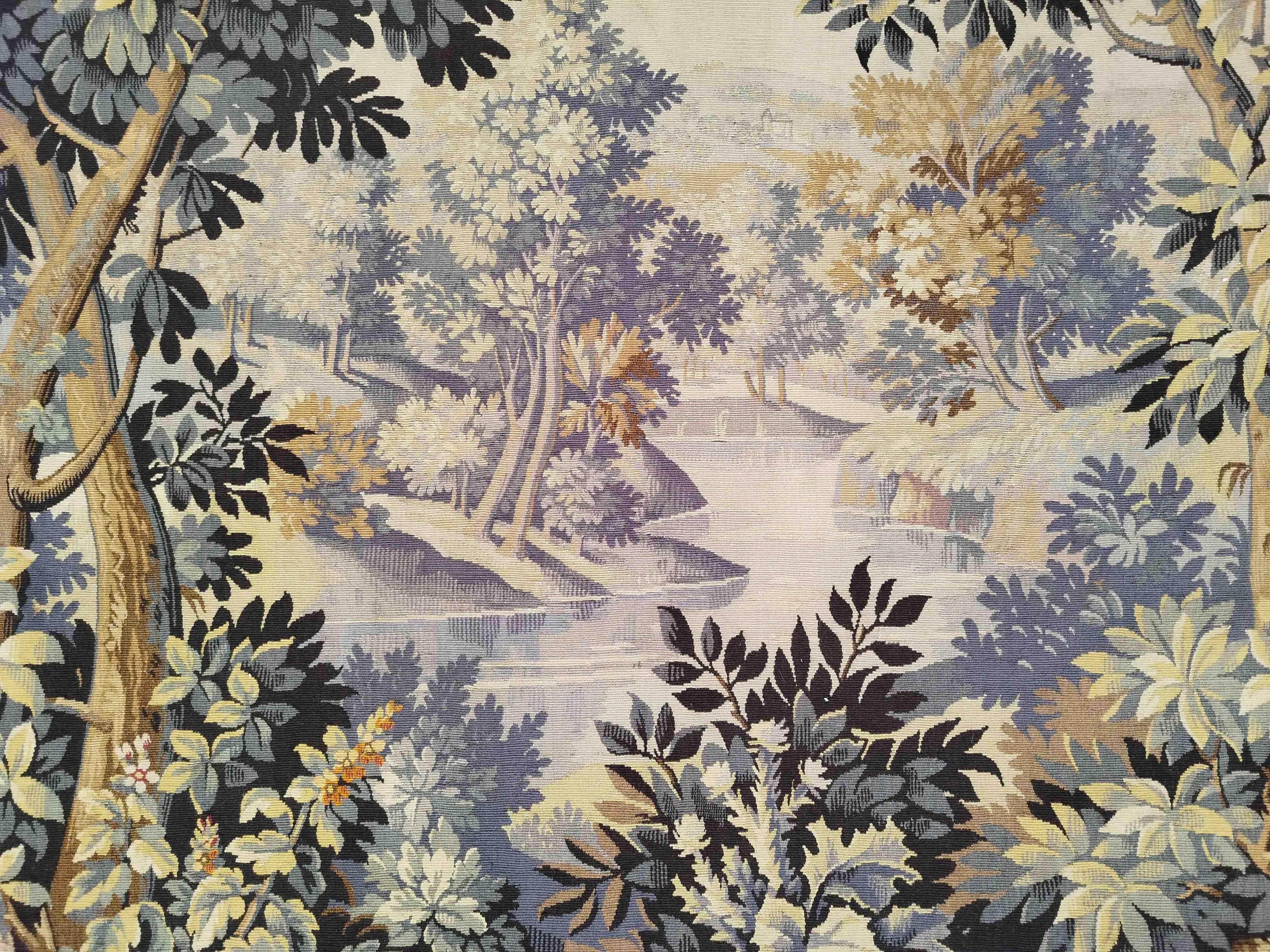 Aubusson Tapestry from the 19th Century, N°1237 In Excellent Condition In Paris, FR
