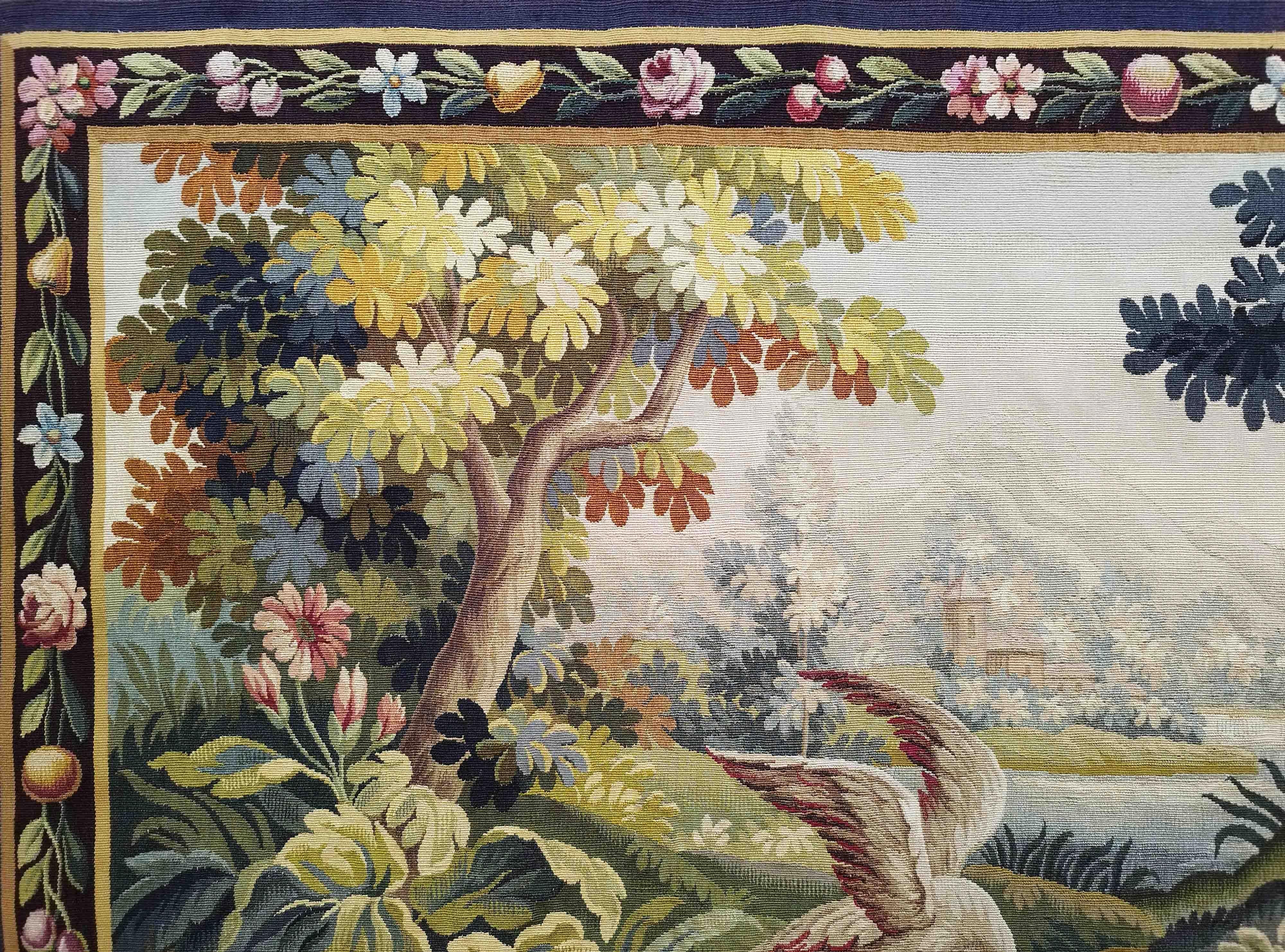 French Aubusson Tapestry of 19th Century Aubusson, N° 1236 For Sale