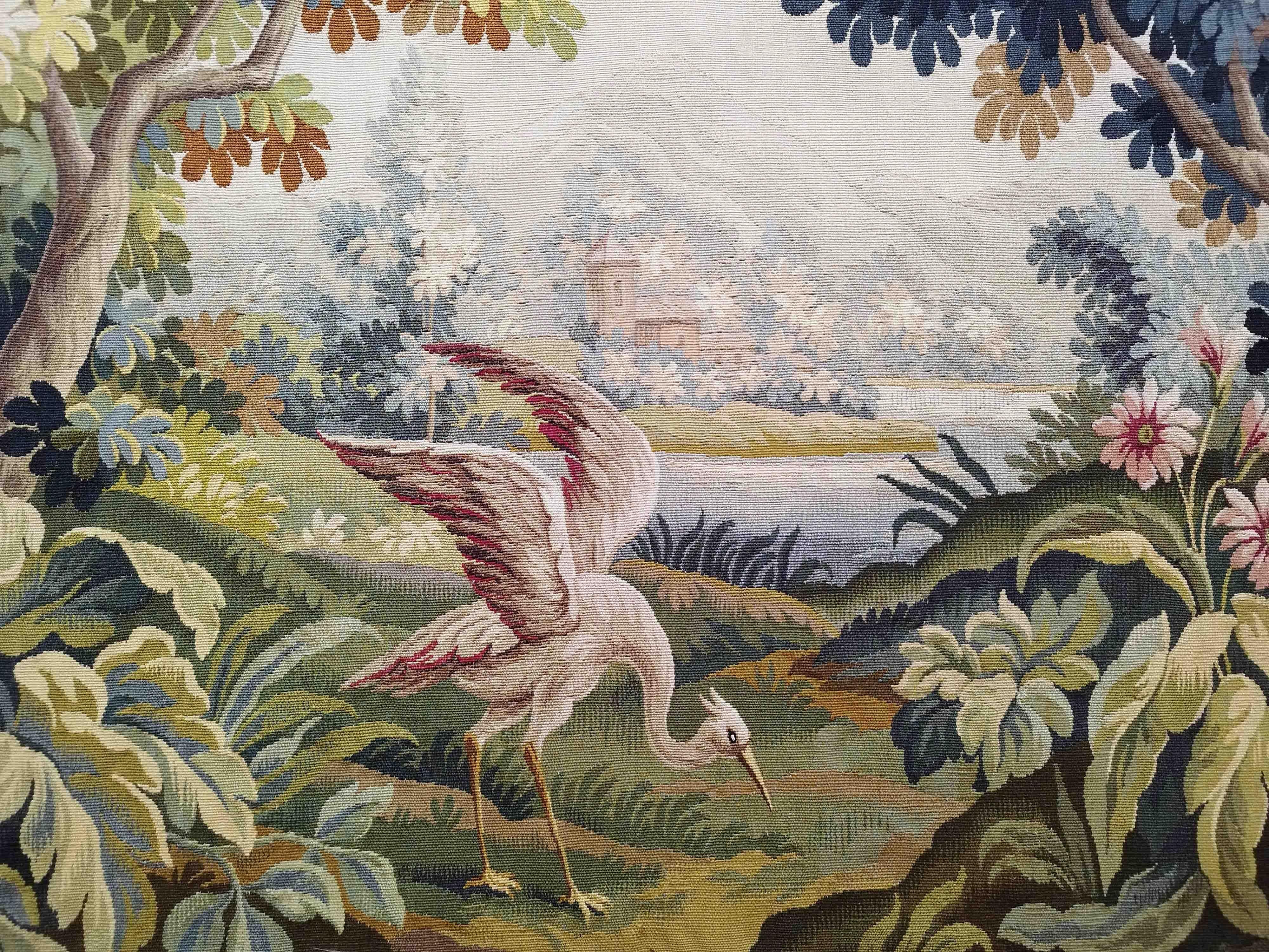 Aubusson Tapestry of 19th Century Aubusson, N° 1236 In Excellent Condition For Sale In Paris, FR