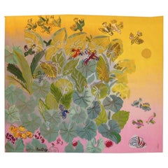 Aubusson tapestry woven by the Pinton workshop for the Moulin de Vauboyen.