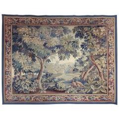 Aubusson Verdure Tapestry Late 18th-Early 19th Century