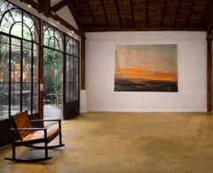 Aubusson wall tapestry, Hedva Ser, Signed, France, 1980