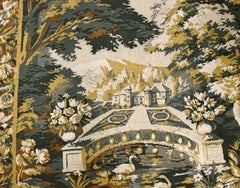 Aubusson Woven Verdure Tapestry by Robert Four