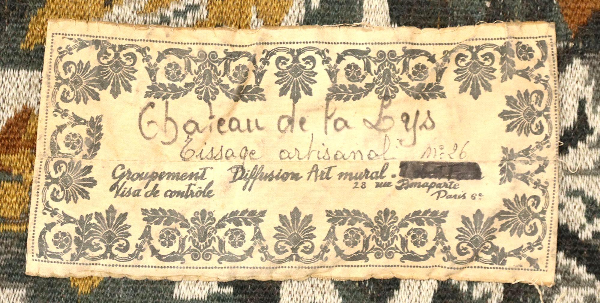 Wandteppich Aubusson Woven Verdure von Robert Four im Zustand „Gut“ im Angebot in Bradenton, FL