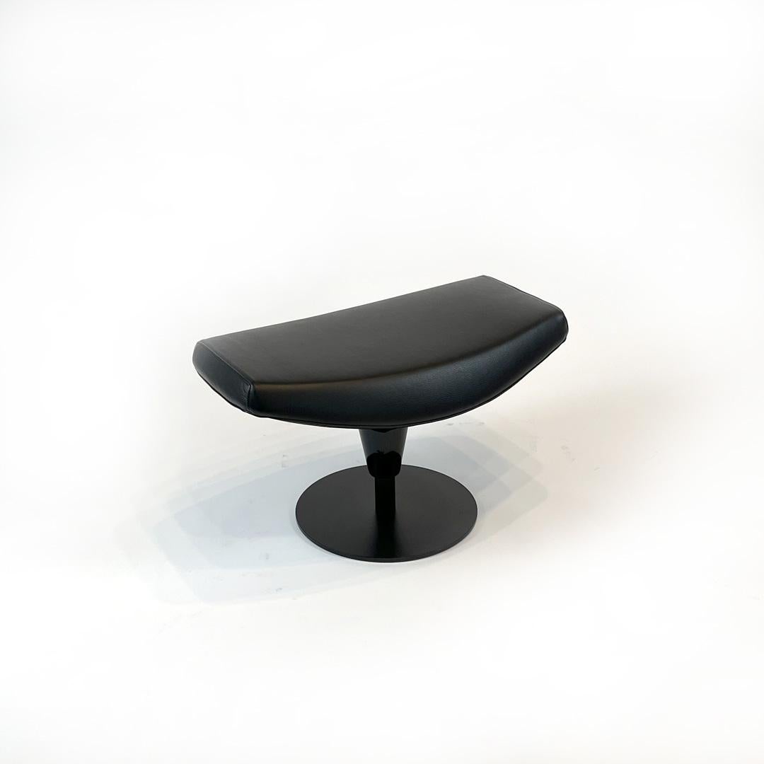 Auckland Swivel Armchair and Ottoman by Jean Marie Massaud For Sale 2
