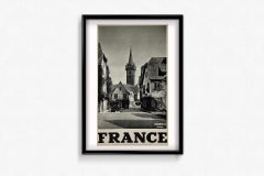 1936 original French travel poster - Obernai - region of Alsace