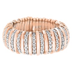 Auction - 18KT Italian Flexible Stretch Ring