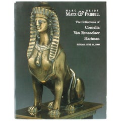 Auction Catalogue for The Collections of Cornelia Van Rensselaer Hartman