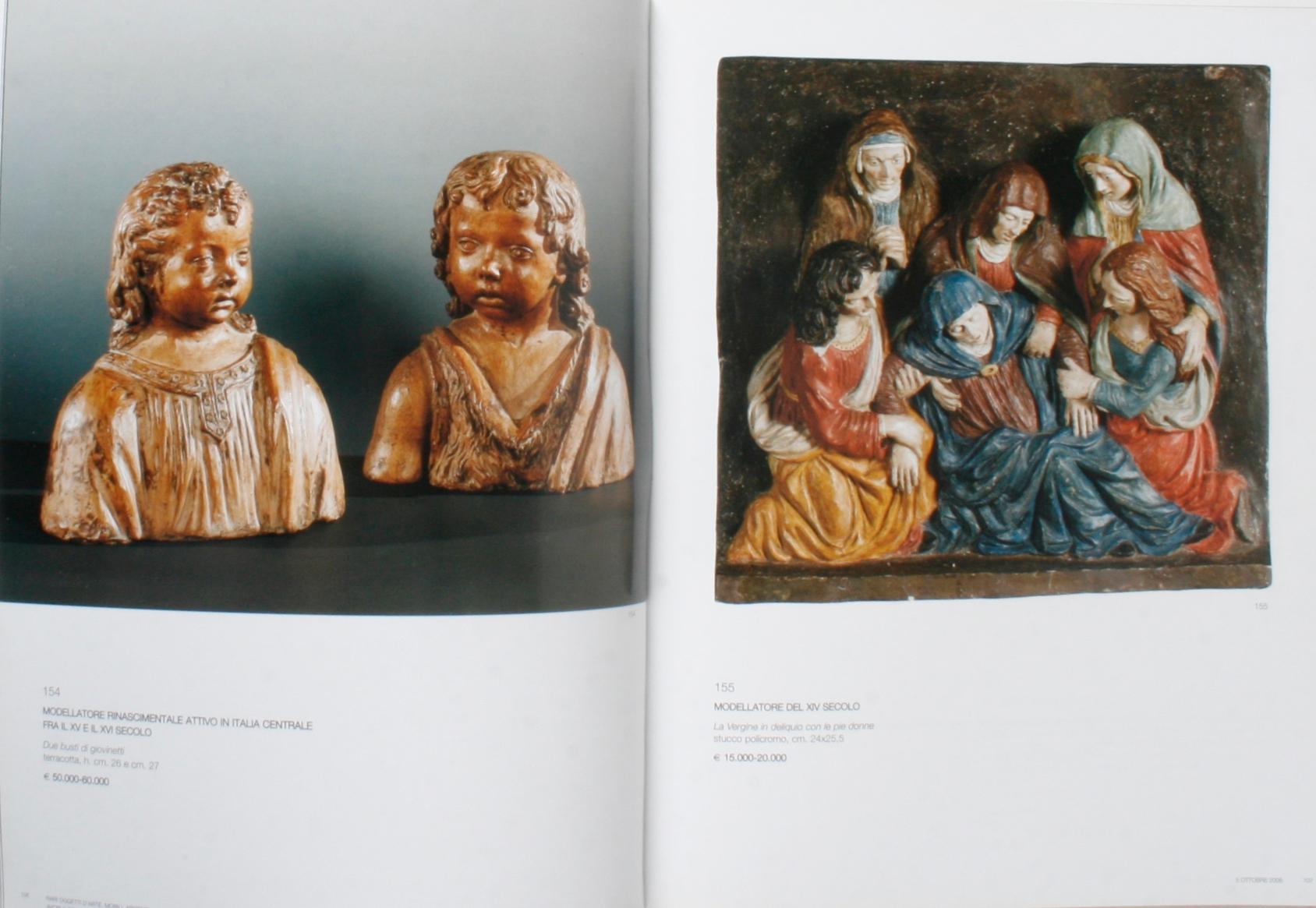 Auction Catalogue of Italian Fine Art, Silver, Ivory, and Venetian Objects, 2006 For Sale 6