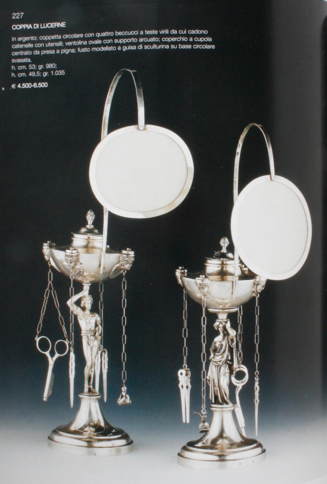 Auction Catalogue of Italian Fine Art, Silver, Ivory, and Venetian Objects, 2006 For Sale 8