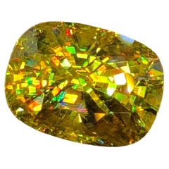 Sphene Cushion 3.55 ct Madagascar Gemstone