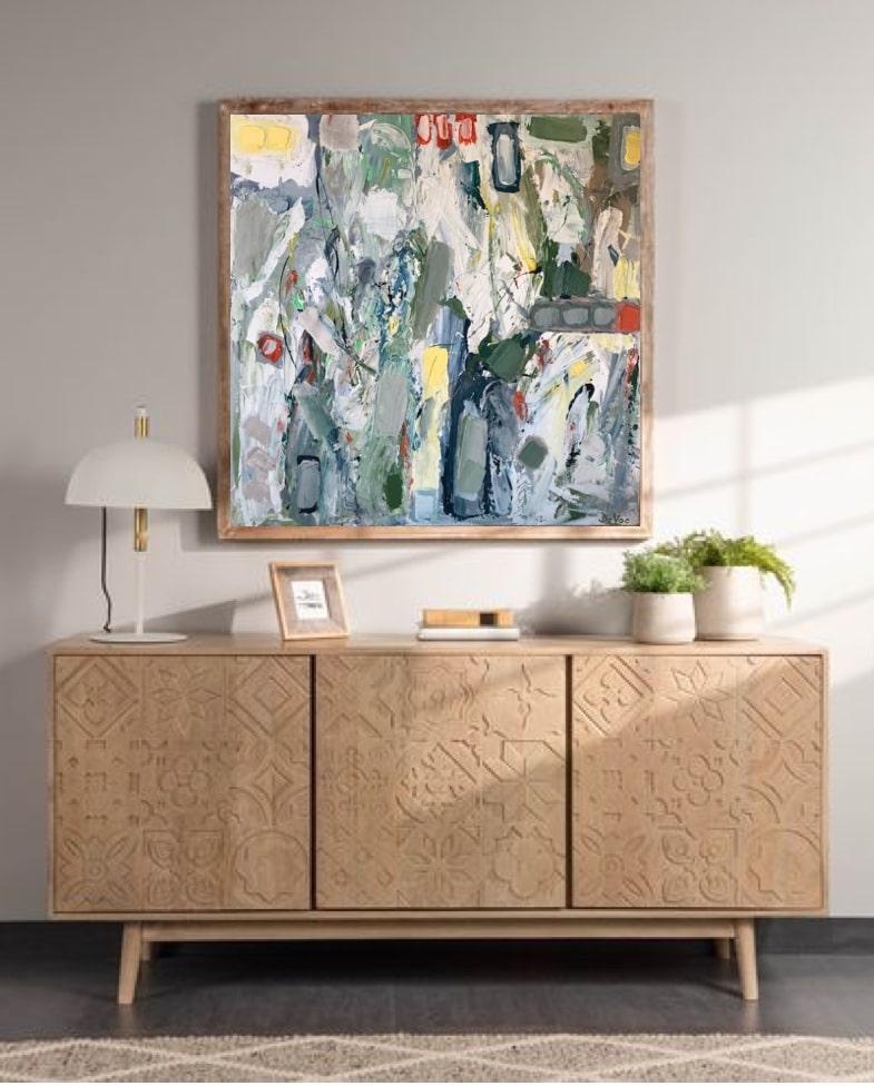 French Contemporary Art by Aude de Voc - Dans Mon Jardin For Sale 1