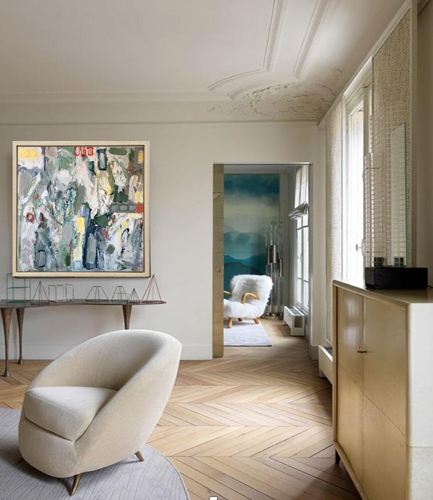 French Contemporary Art by Aude de Voc - Dans Mon Jardin For Sale 8