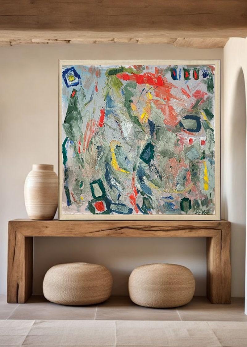 Arte contemporanea francese di Aude de Voc - Fleurs Des Champs in vendita 13
