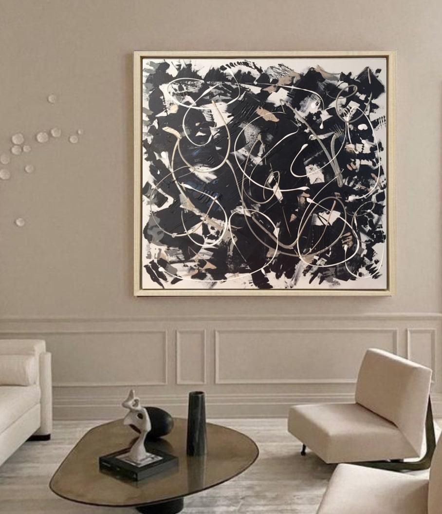 Art contemporain français par Aude de Voc - Le Champs Magnetique en vente 1