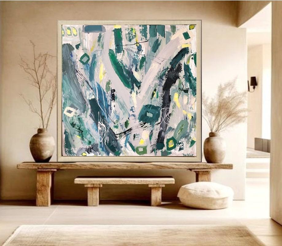 French Contemporary Art by Aude de Voc - Les Jonqilles For Sale 2
