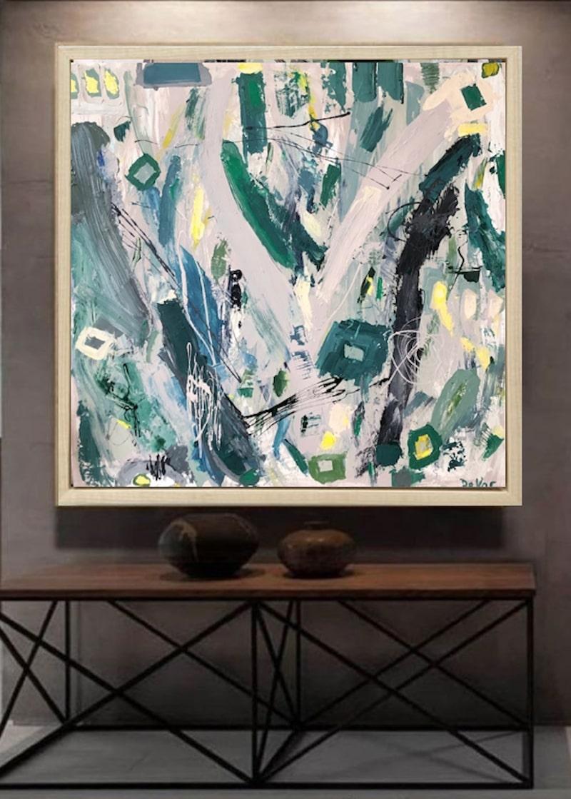 French Contemporary Art by Aude de Voc - Les Jonqilles For Sale 6