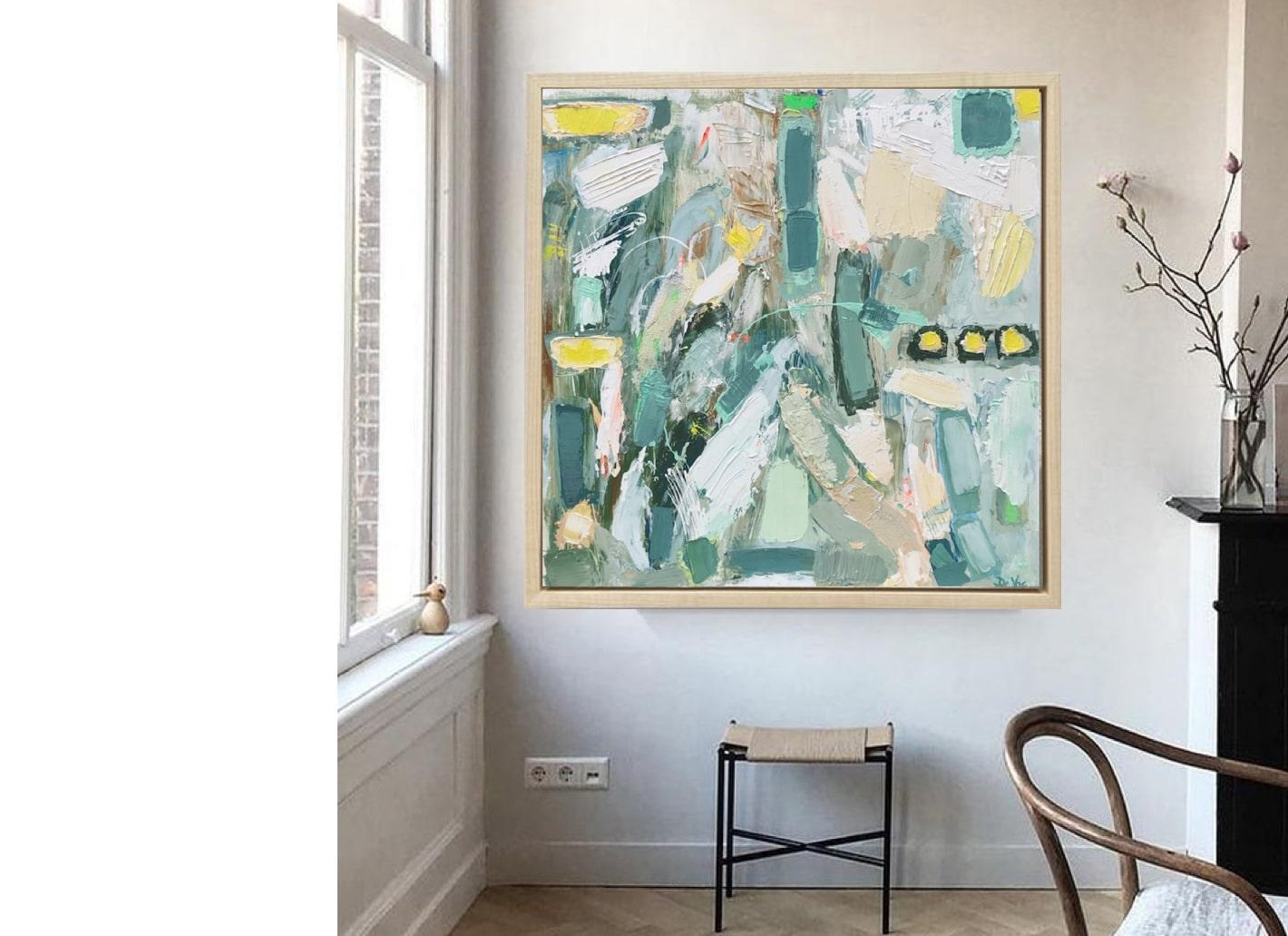 L'arte contemporanea francese di Aude de Voc - Sourire de Printemps in vendita 10