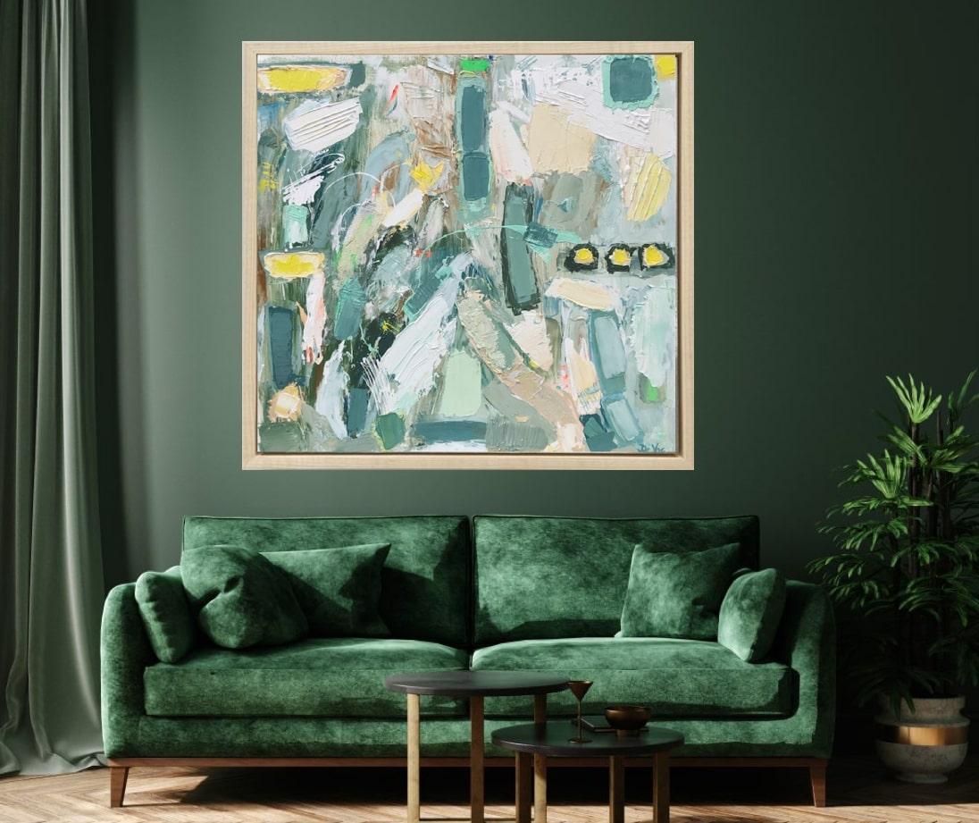 L'arte contemporanea francese di Aude de Voc - Sourire de Printemps in vendita 4