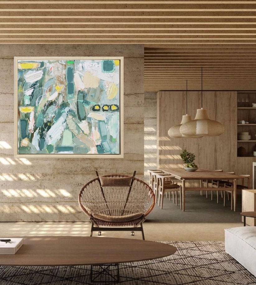 L'arte contemporanea francese di Aude de Voc - Sourire de Printemps in vendita 5