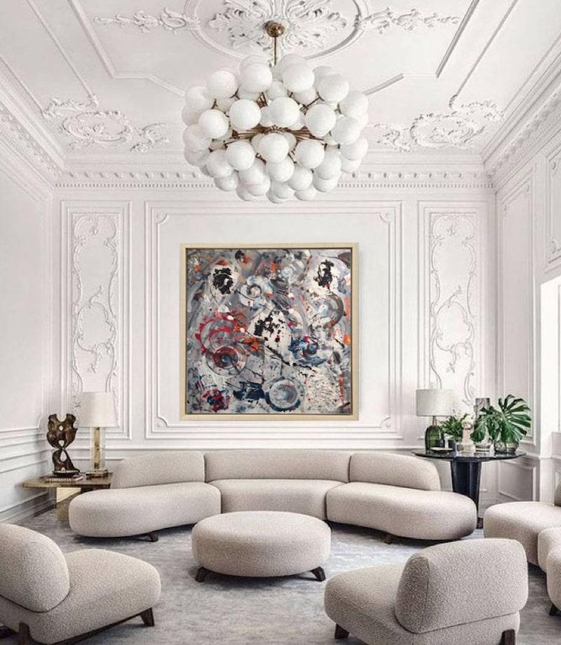 French Contemporary Art by Aude de Voc - Tourbillons Colors For Sale 3