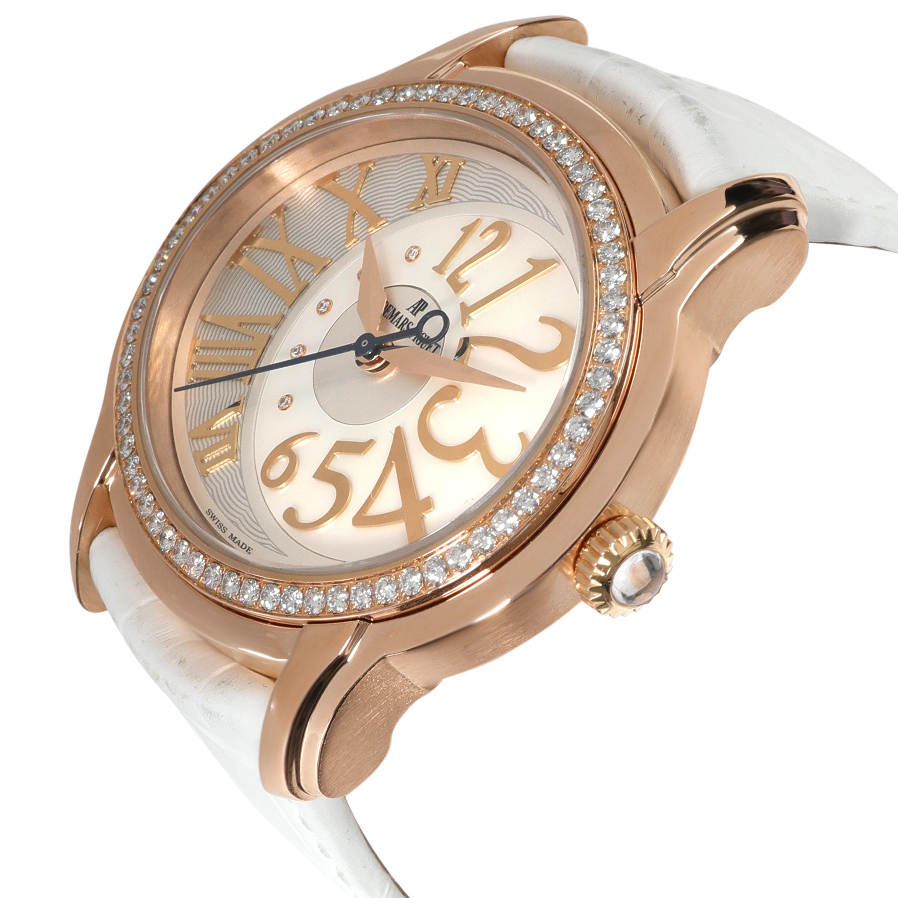 Audemar Piguet Millenary 77301OR.ZZ.D015CR.01 Unisex Watch in 18kt Rose Gold In Excellent Condition In New York, NY