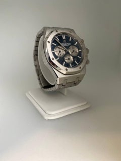 Audemar Piguet Royal Oak Stainless Steel Chronograph Blue Dial 26331ST