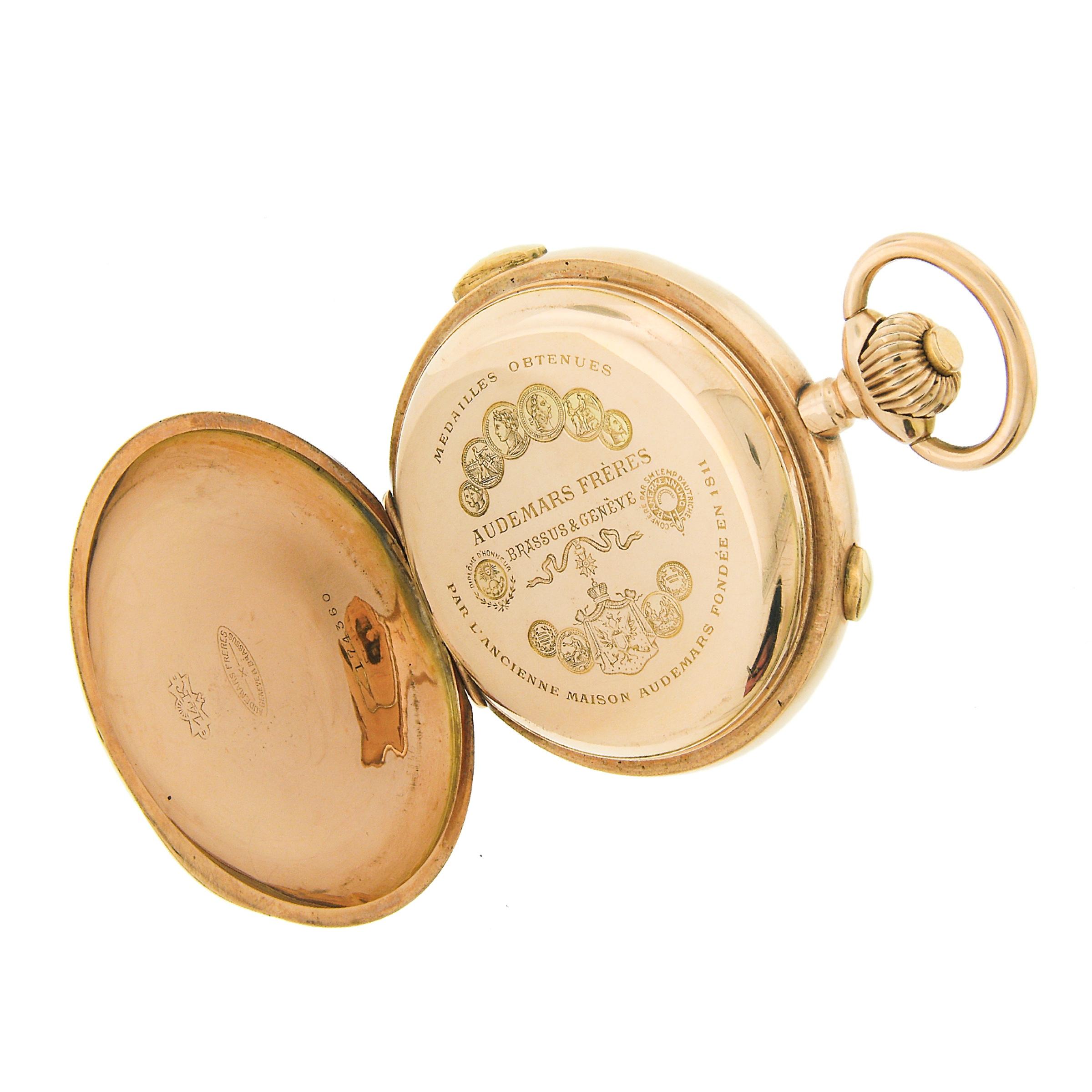 audemars freres pocket watch