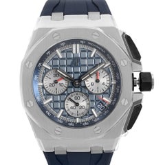 Audemars Piaget Royal Oak Offshore Titanium Blue Dial Watch 26420TI.OO.A027CA.01