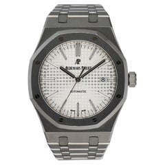 Audemars Piguet Montre pour homme 15400ST avec boîte et papiers