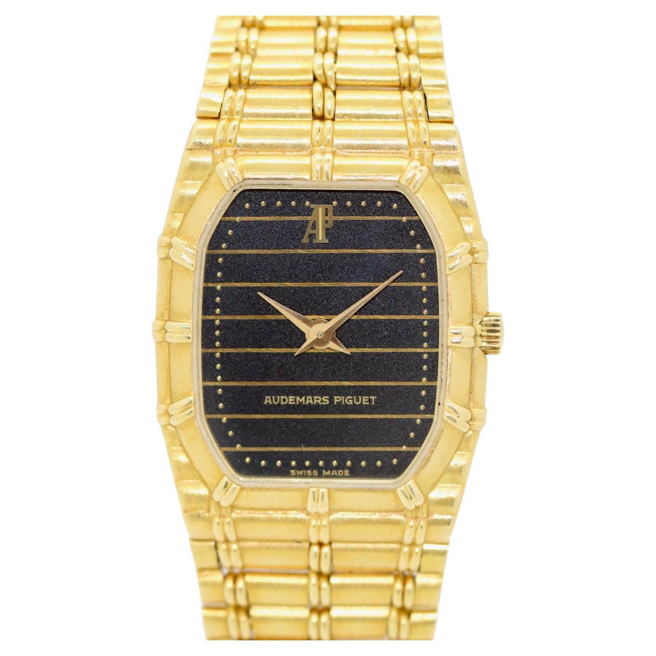 Audemars Piguet 18 Karat Gold Ladies Wrist Watch