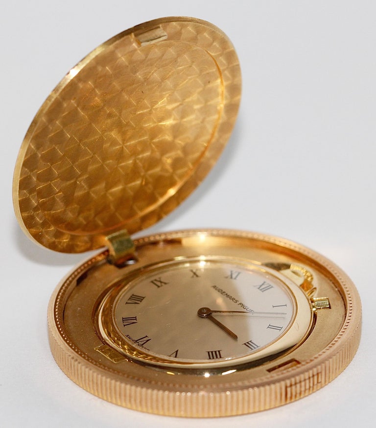 Audemars Piguet Montre à pièces de monnaie en or jaune 18 carats 1904 Vingt  dollars 20 sur 1stDibs | montre gousset audemars piguet