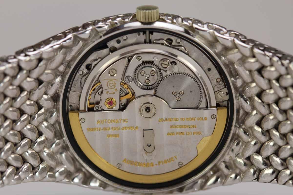 Audemars Piguet 18 Karat White Gold Dress Watch, circa 1975 10