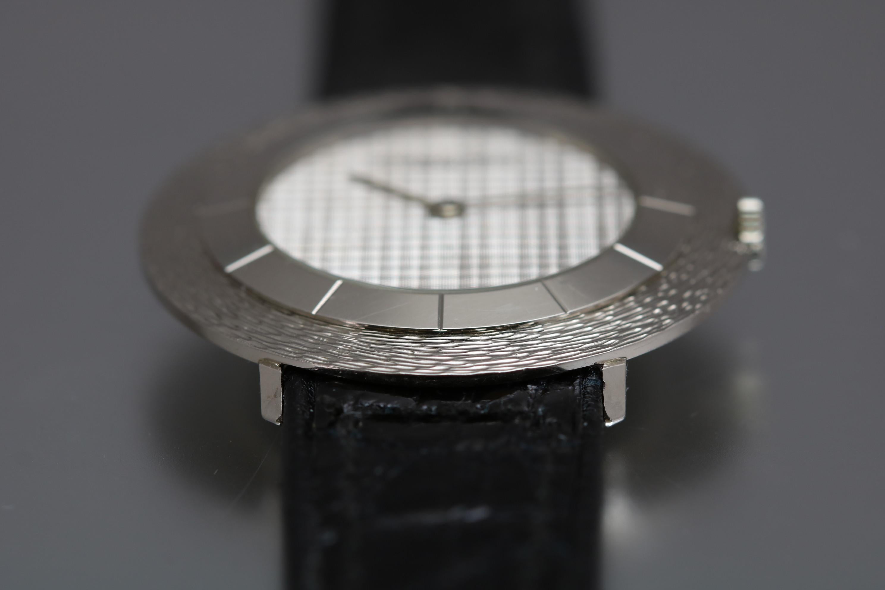 Audemars Piguet 18 Karat White Gold Ultra Thin Wristwatch, circa 1960 6