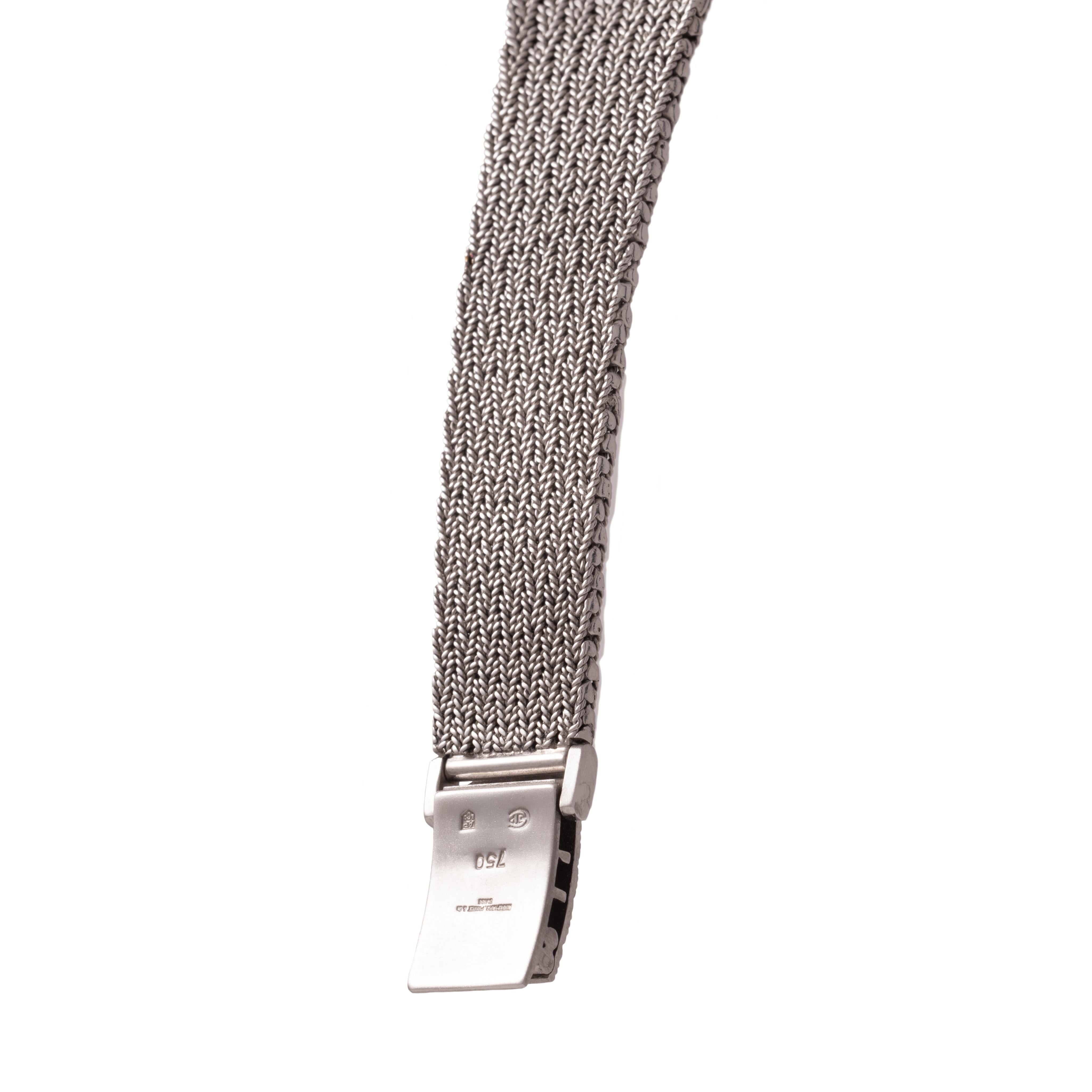 Audemars Piguet 18K White Gold with Rare 26mm Bloodstone Dial Manual Wind 5