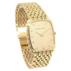 AUDEMARS PIGUET 18K Yellow Gold Diamond Link Self Winding Women's Wrist Watch