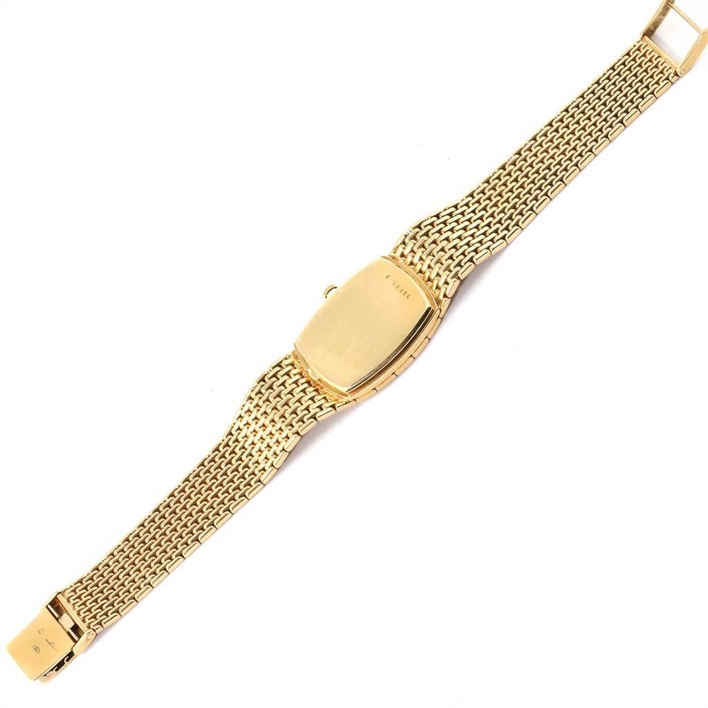 Audemars Piguet 18 Karat Yellow Gold Diamond Unisex Watch 40154 8