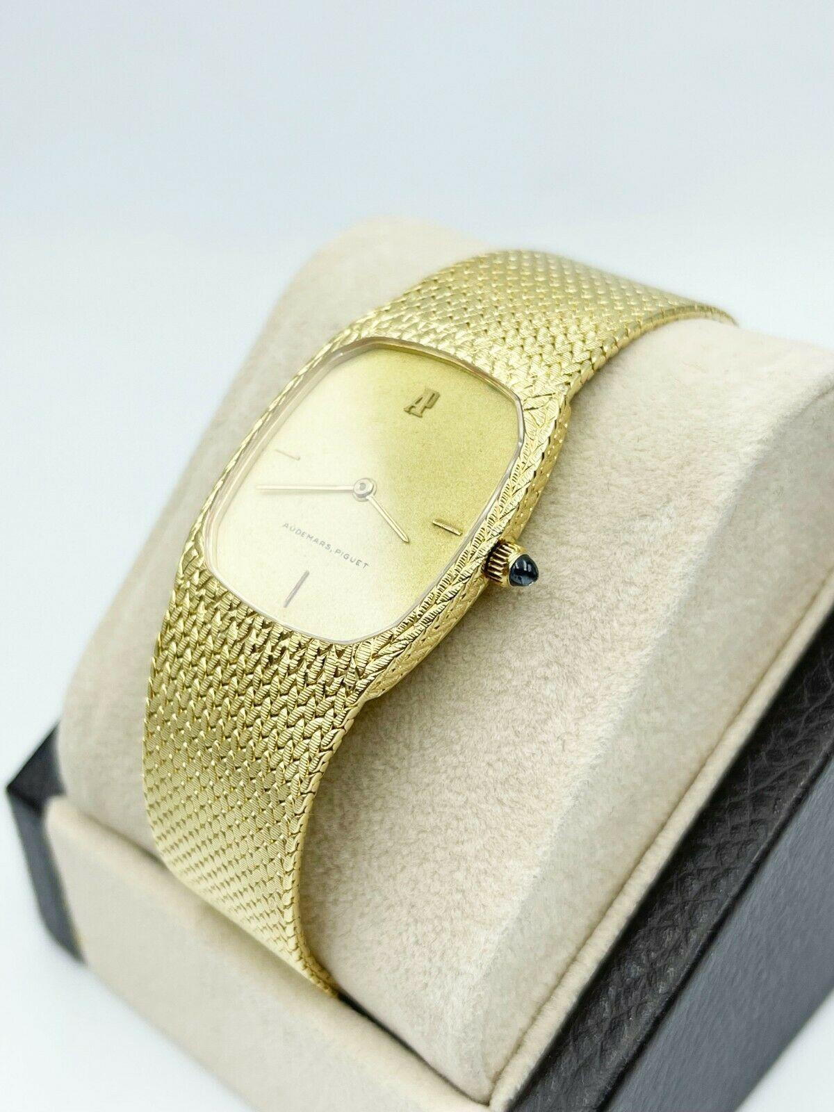 Audemars Piguet 18K Gelbgold Dress Watch für Damen oder Herren