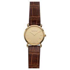 Audemars Piguet 18K Yellow Gold Fancy Lug Manual Wind Dress Watch 32mm