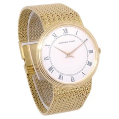 AUDEMARS PIGUET 18K Yellow Gold Woven Evening Self Winding Women's Wrist Watch