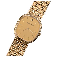 Audemars Piguet 18K YG 4647/903 Hand integriertes Armband mit Papier und Beutel, 1995